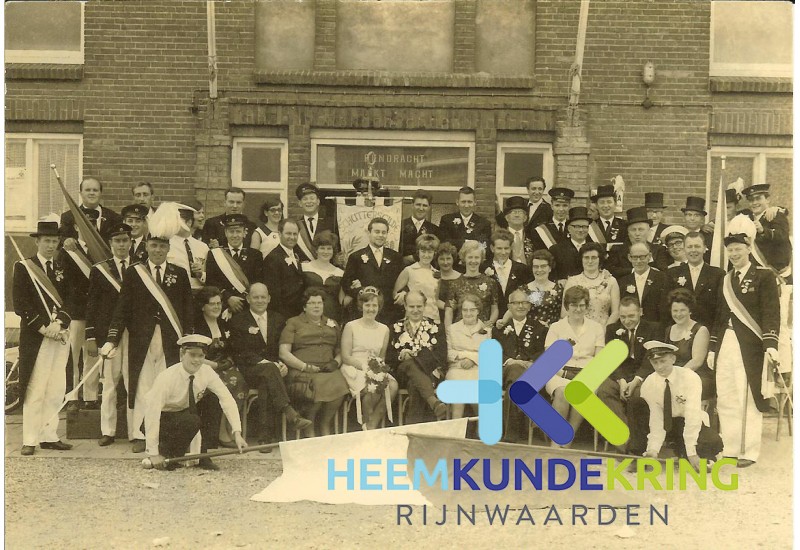 1966 Koning Theo Pastoor en Koningin Janny Pastoor Peperkamp Coll. H.Seising F00002827